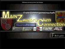 Tablet Screenshot of mzw-connection.de